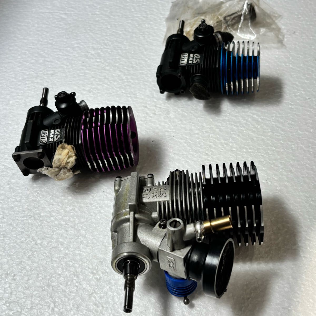 小川精機？ OS MAX 21RG 21VZ-R 12TR エンジンパーツ ラジコン まとめ セット_7