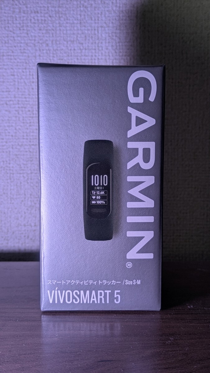 【新品】GARMIN ガーミン スマートウォッチ vivosmart5 S/Mサイズ ブラック_1