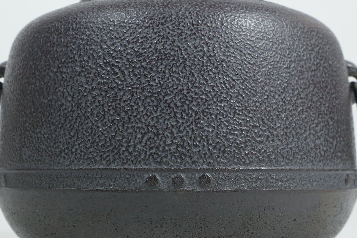 釜師 佐藤清光 萬代屋釜 共箱 /茶道具 茶釜 風炉釜(釜)｜売買された