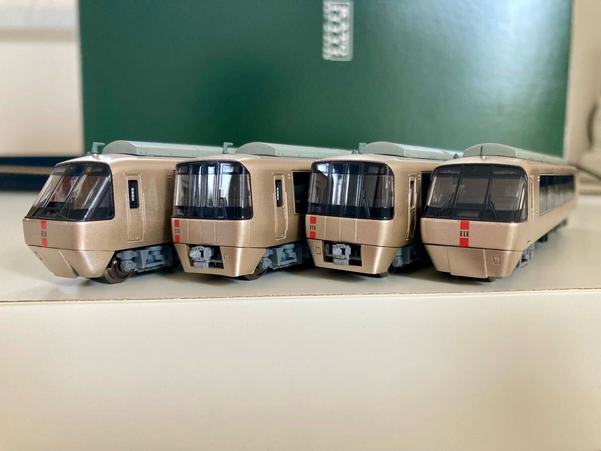 ジャンク マイクロエース A6594 A6595 小田急ロマンスカー 30000形 EXE 基本＋増結 合計10両セット_2