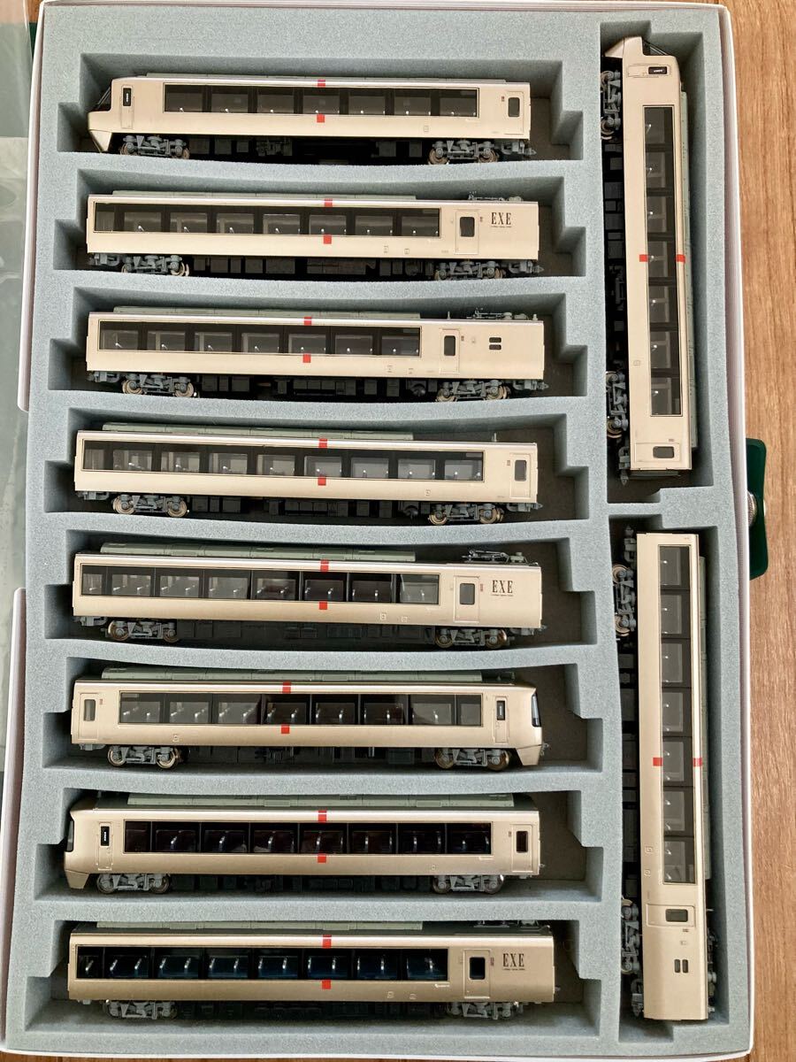ジャンク マイクロエース A6594 A6595 小田急ロマンスカー 30000形 EXE 基本＋増結 合計10両セット_3