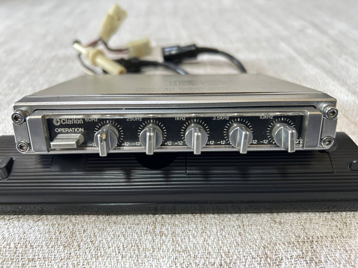 【動作品】クラリオン シティコネクション イコライザ クラリオン シティコネクション Gシリーズ イコライザー GE-311E 実働