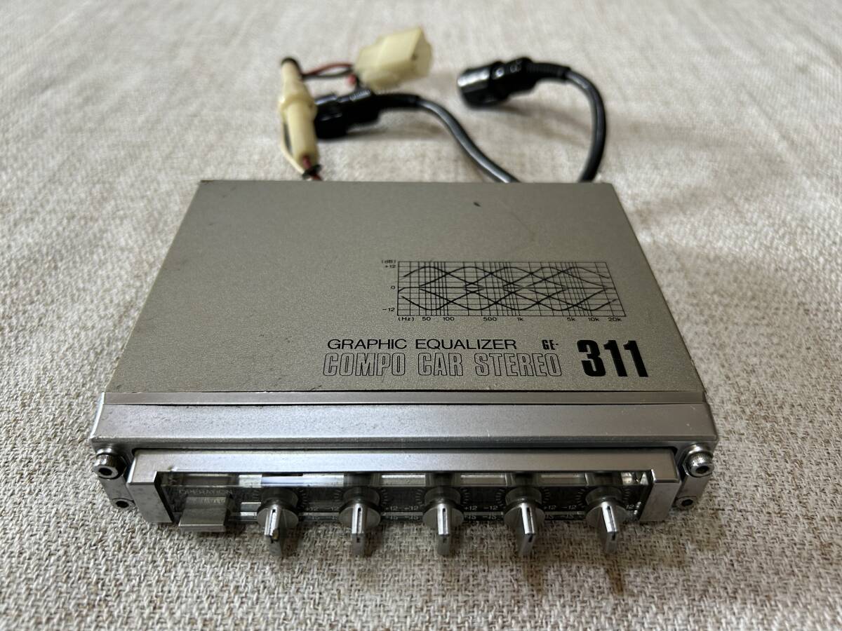 クラリオン シティコネクション Gシリーズ イコライザー GE-311E 実働