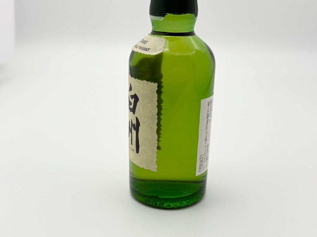 ☆【兵庫県限定販売】　サントリー　白州　シングルモルト　12年　ミニボトル　ウイスキー　50ml　43%　K28393_6