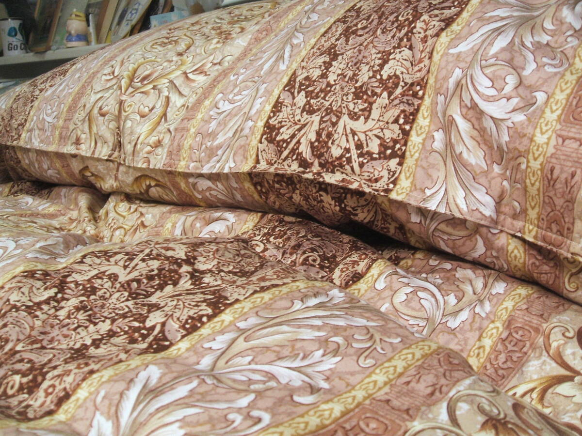 新品＊専門店用＊１，３キロに増量＊二層８０超長綿生地＊五ッ星＊ロイヤル＊フランス産ビッグダウン９３％＊羽毛布団（シングル＊ピンク）_5