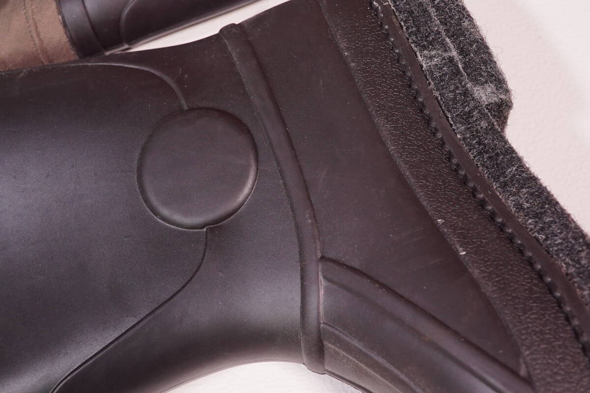 未使用保管品　ソウシン　リバレイ　PVCナイロンチェストハイウェーダーSサイズ_3