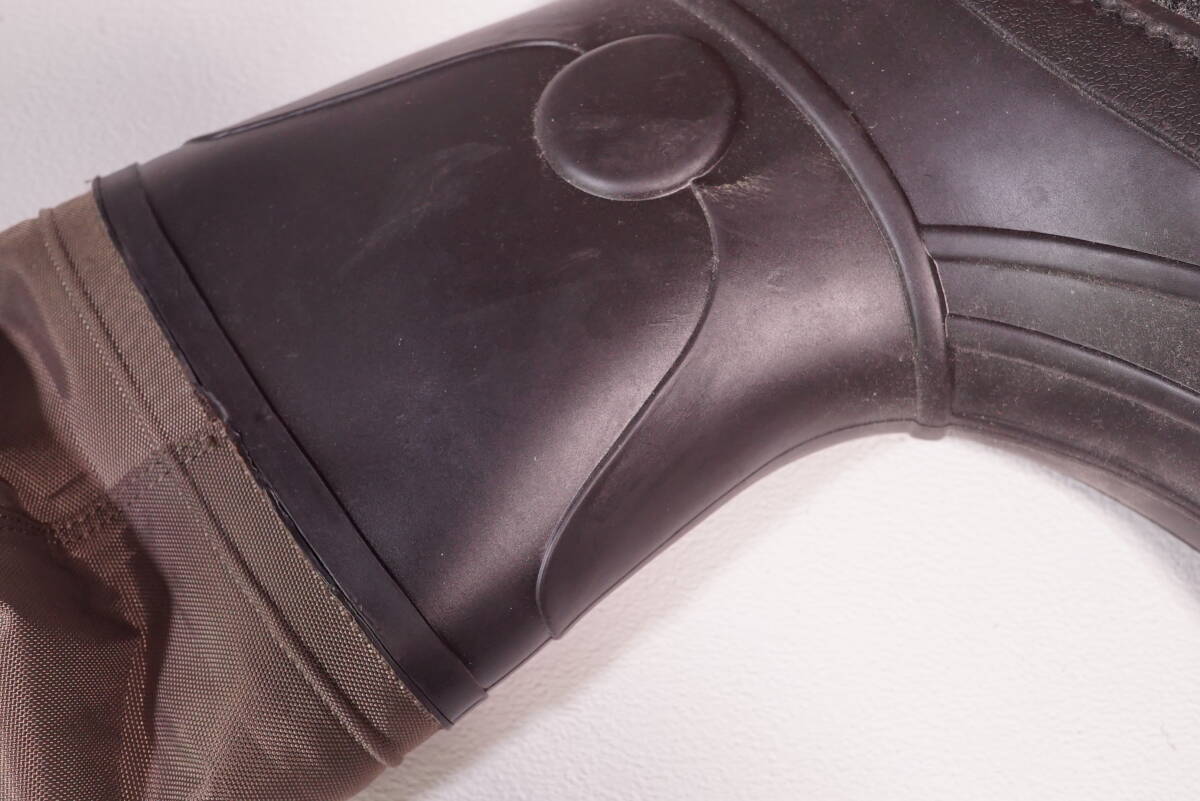 未使用保管品　ソウシン　リバレイ　PVCナイロンチェストハイウェーダーSサイズ_5