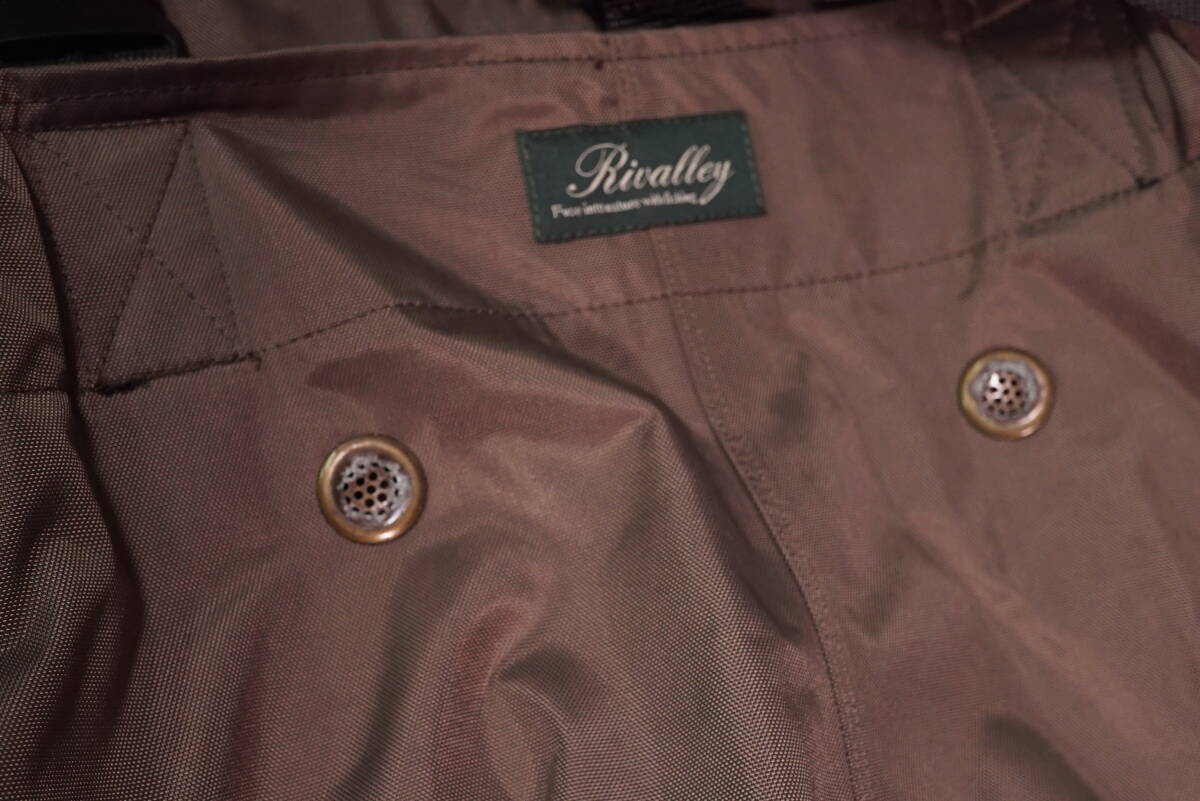 未使用保管品　ソウシン　リバレイ　PVCナイロンチェストハイウェーダーSサイズ_6