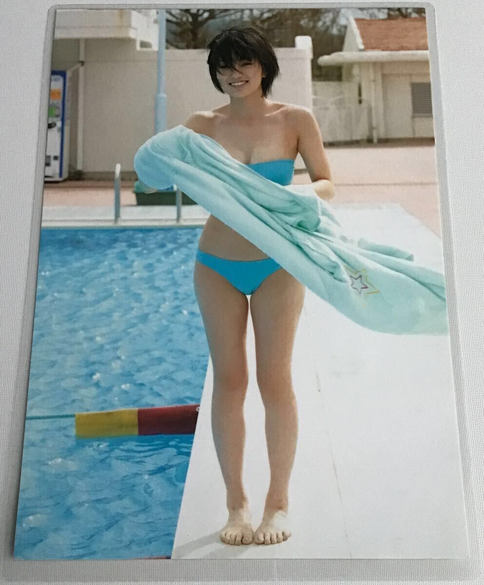 「 山本彩 」写真集 / 100μm ラミネート 雑誌 切り抜き 6P B5 グラビア /アイドル コレクション/ やまもとさやか y510_10