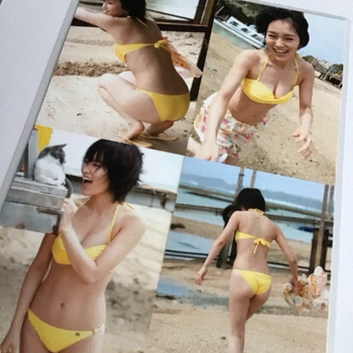 「 山本彩 」写真集 / 100μm ラミネート 雑誌 切り抜き 6P B5 グラビア /アイドル コレクション/ やまもとさやか y510_3