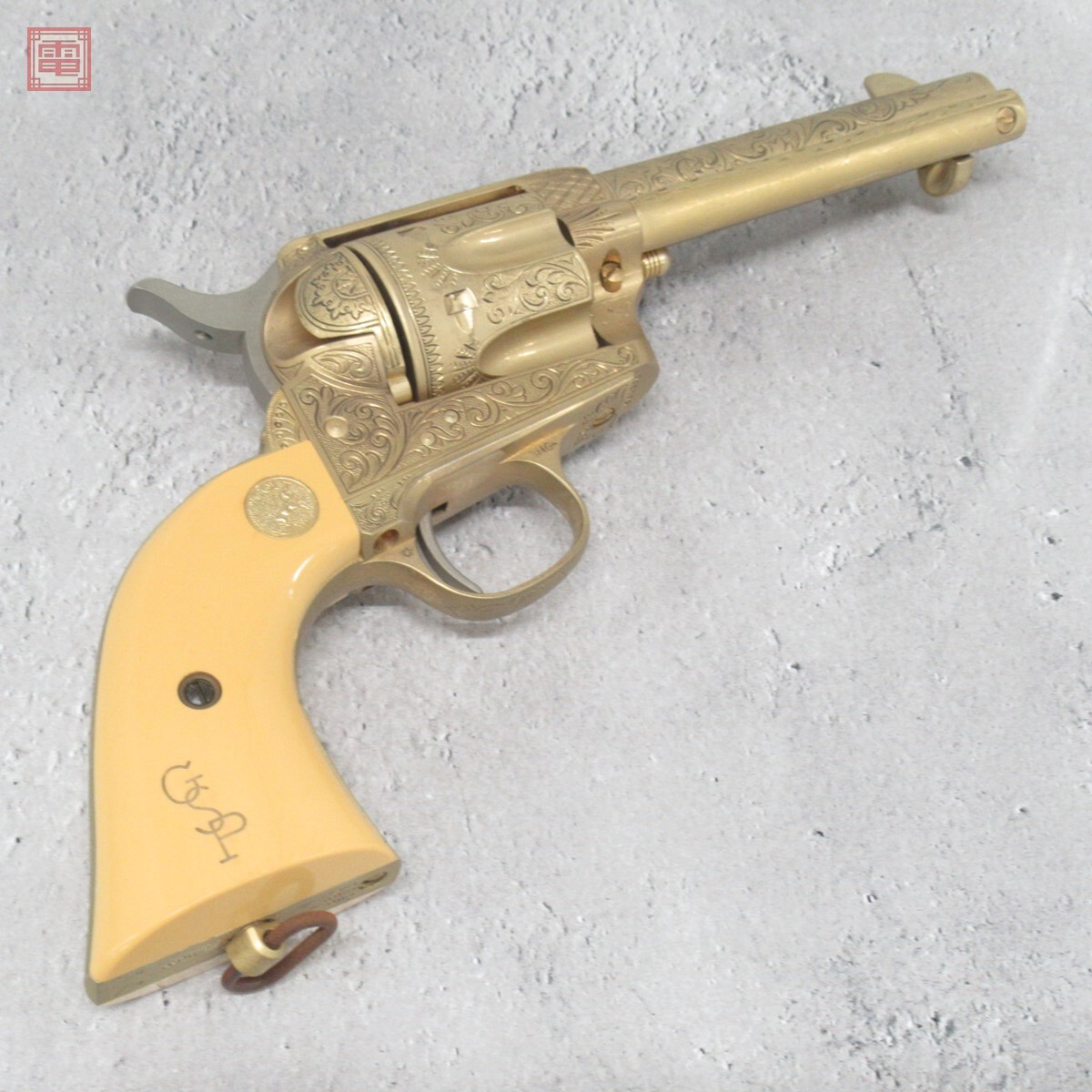 フランクリンミント 金属製モデルガン コルト SAA パットン将軍 SMG