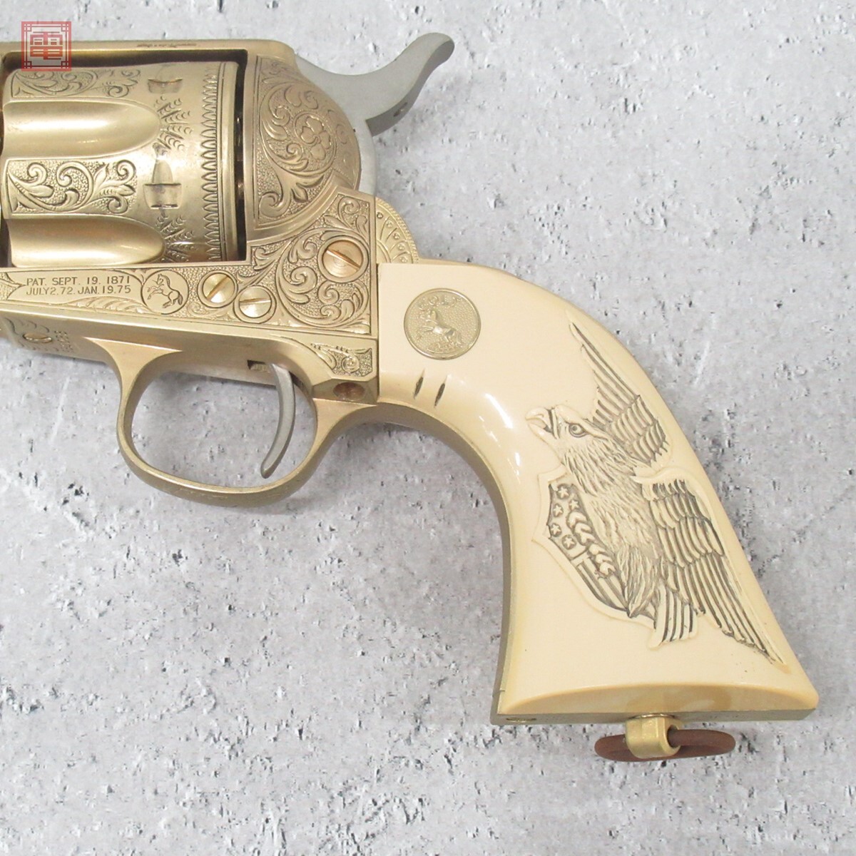 フランクリンミント 金属製モデルガン コルト SAA パットン将軍 SMG