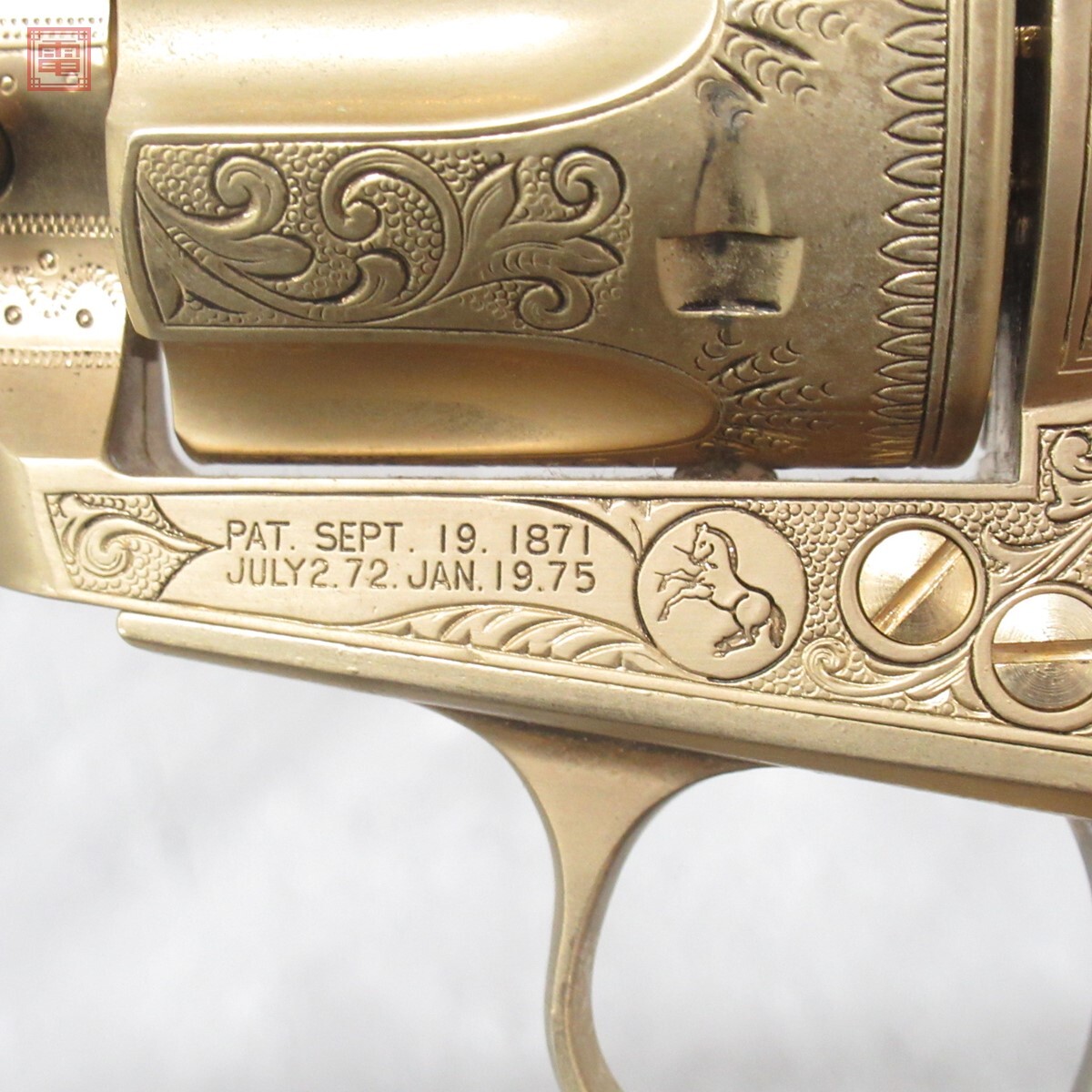 フランクリンミント 金属製モデルガン コルト SAA パットン将軍 SMG