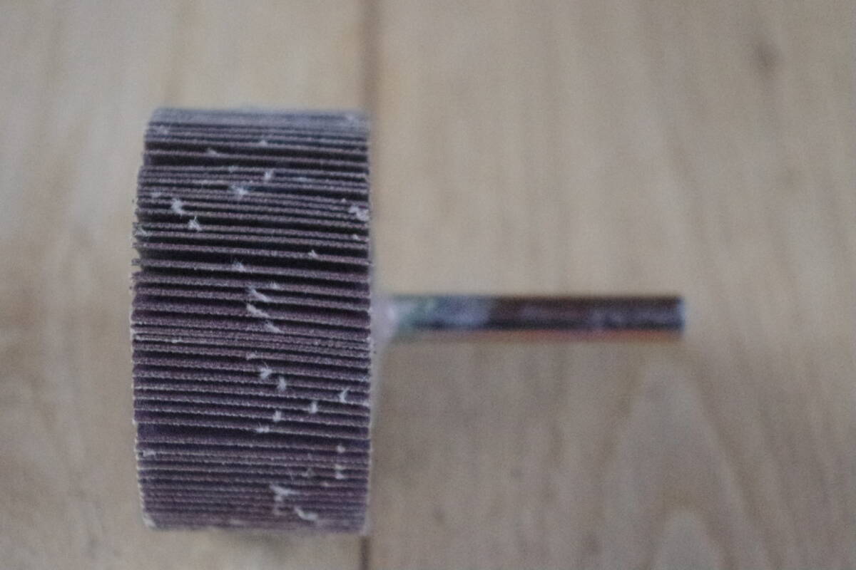 三共理化学　フラップホイル　＃２２０　軸径6ミリ　外径５０ミリ　長期保管品　５ケセット_5