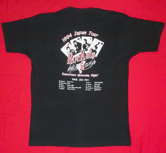 [Mサイズ] ★ 激レア 90年代 当時物 ★ 1994年 ROCKATS JAPAN TOUR ロカッツ Tシャツ ★ ビンテージ ネオロカ ロカビリー クリームソーダ_2