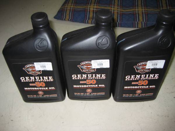 ハーレー純正エンジンオイル　50シングルグレード_1