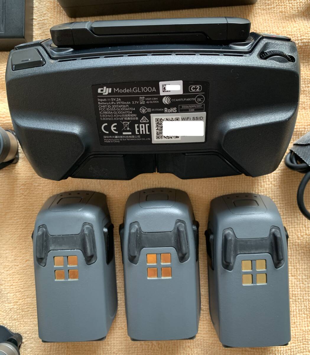 【バッテリー３個】DJI SPARK（ホワイト） ドローン動作中古品_5