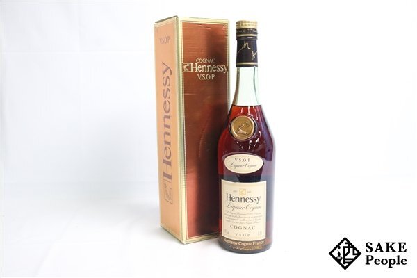 猫ちゃん様用ヘネシー VSOP スリムボトル グリーンボトル 700ml 40% ◇1円～ ヘネシー VSOP リキュールコニャック スリムボトル グリーン