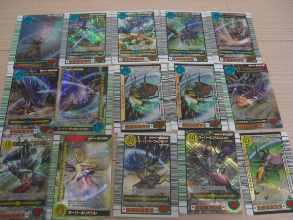 ムシキング　金レア７種類　スーパー技多数　おまけ１８０_3