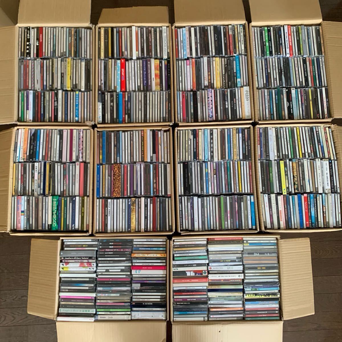 未検品】邦楽CD アルバムのみ まとめ売り セット 80年代 90年代 約1600