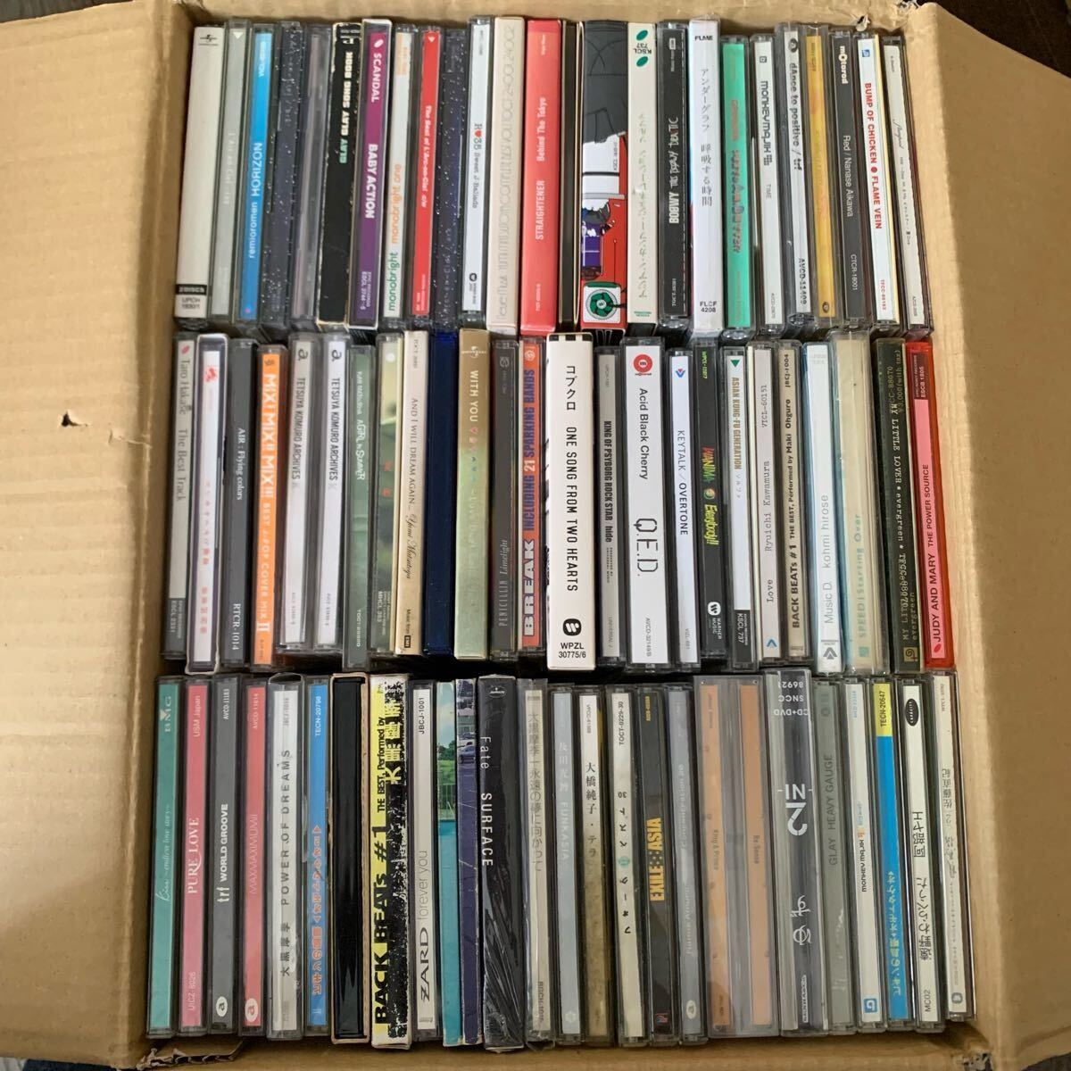 未検品】邦楽CD アルバムのみ まとめ売り セット 80年代 90年代 約1600