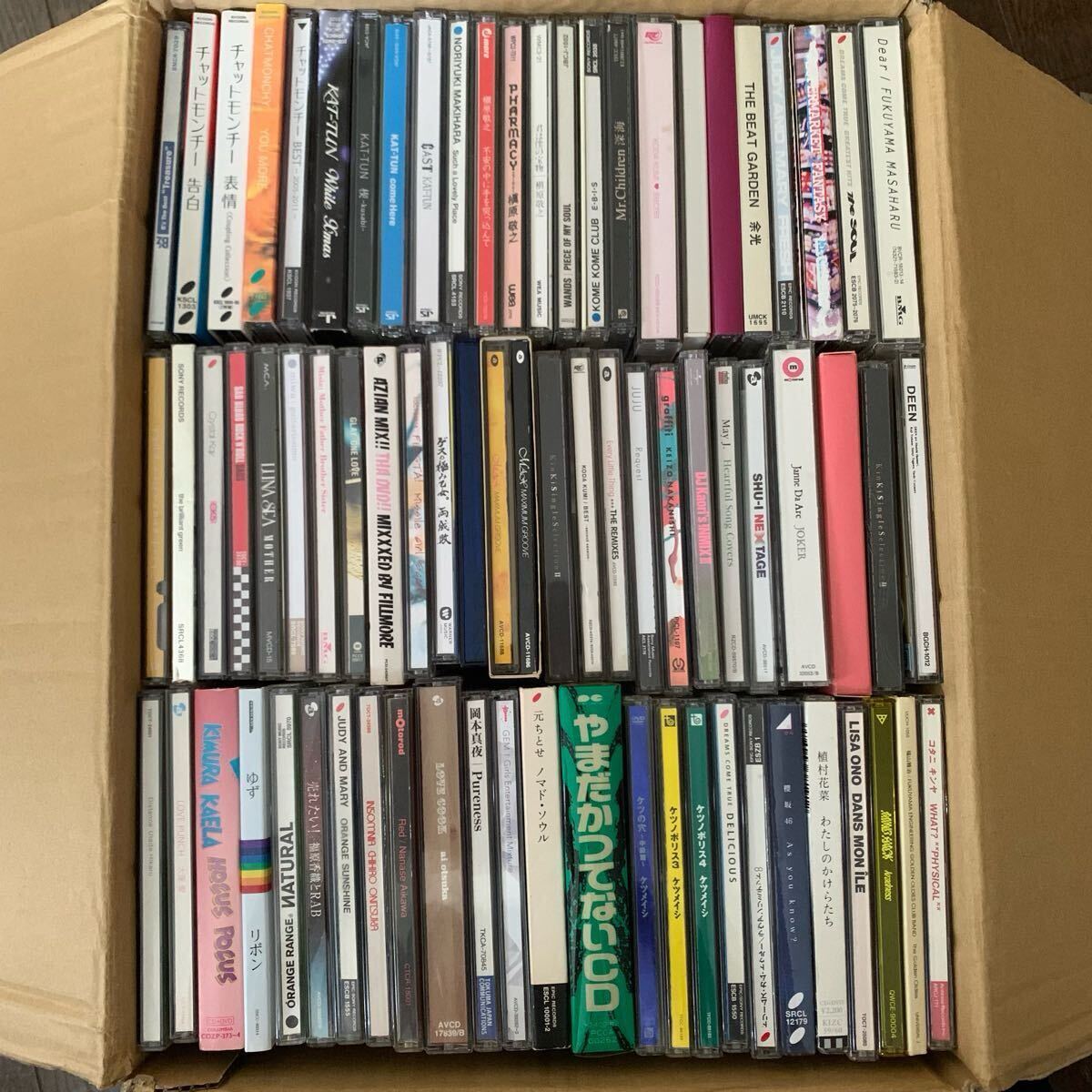未検品】邦楽CD アルバムのみ まとめ売り セット 80年代 90年代 約1600