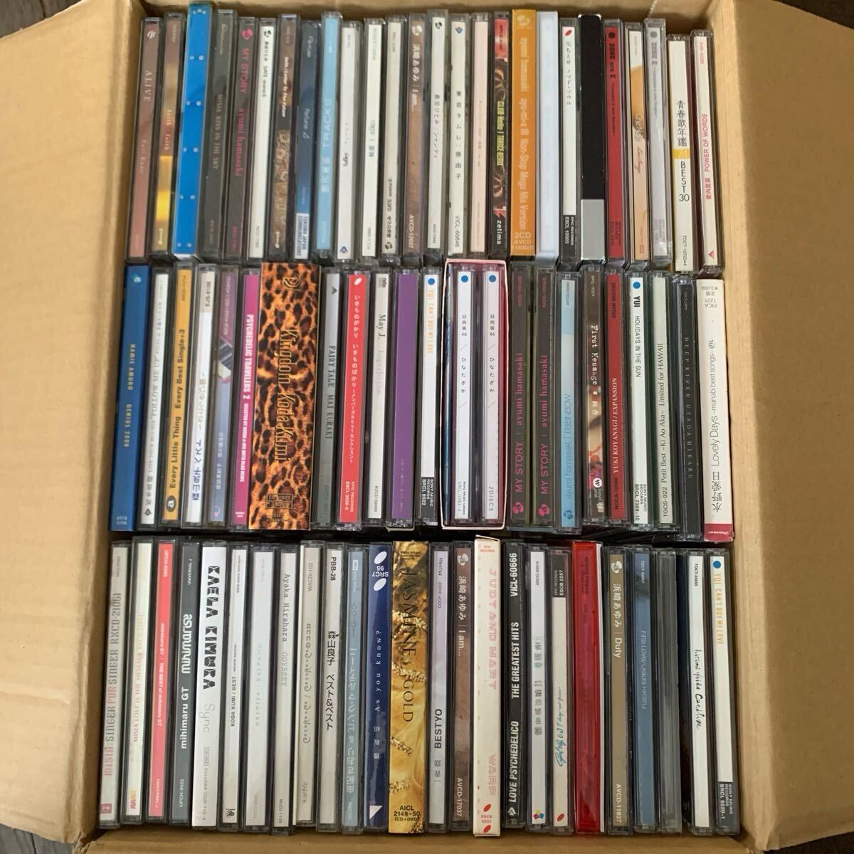 未検品】邦楽CD アルバムのみ まとめ売り セット 80年代 90年代 約1600