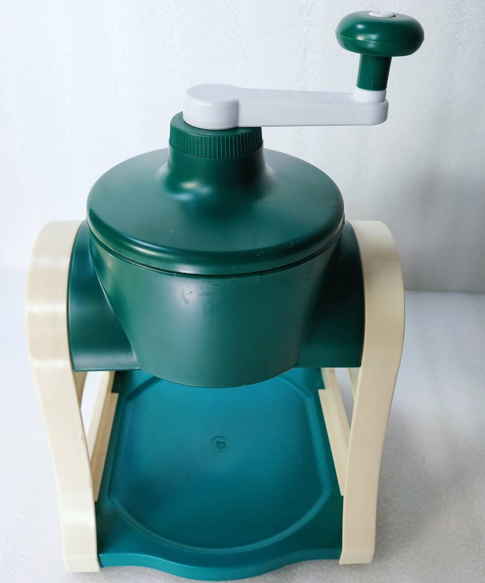 ★未使用＆箱あり★町のこおりやさん★手動★手回し式★かき氷機/氷削り器★送料無料★_4