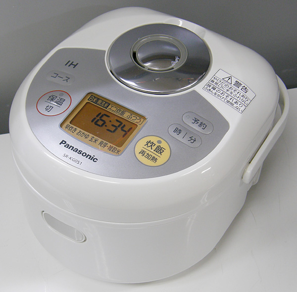 美品!! Panasonic IHジャー炊飯器 SR-KG051 3合 2010年 送料安_1