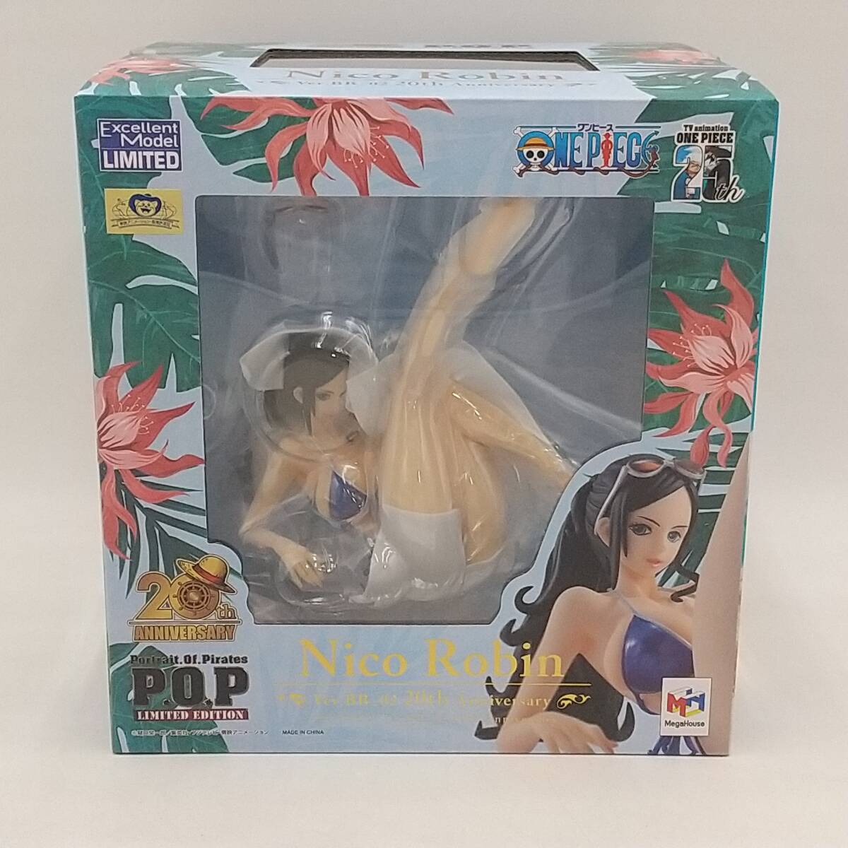 玩R90【未開封】フィギュア P.O.P LIMITED EDITION ニコ・ロビン Ver