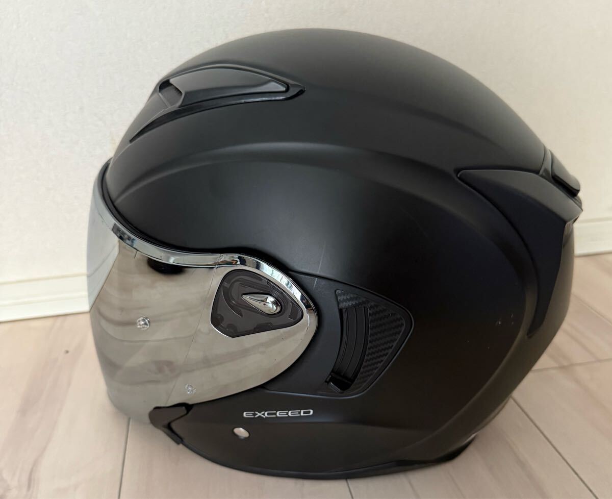 ヘルメット OGK KABUTO カブト EXCEED エクシード フラットブラック