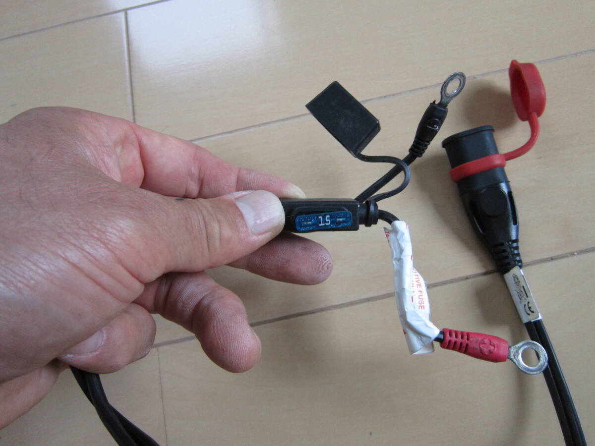 オプティメイト６用　充電コネクターケーブル_2