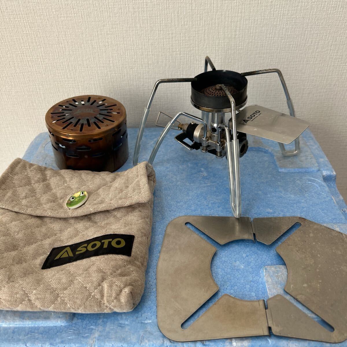 ソト　st-310 soto セット　シングルバーナー　ソロキャンプ_1