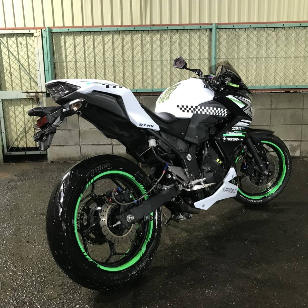 カワサキ Z250 ER250C 20889km エンジン実働 書類あり 大阪より