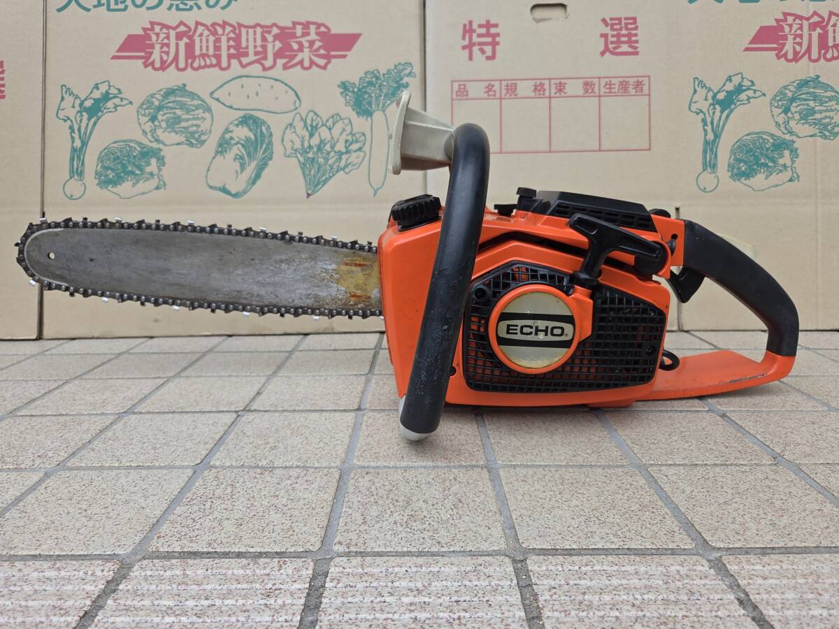 動作確認 分解清掃済 ECHO 共立 エコー エンジン チェーンソー CS362 14インチ(35cm) 35.8cc_1