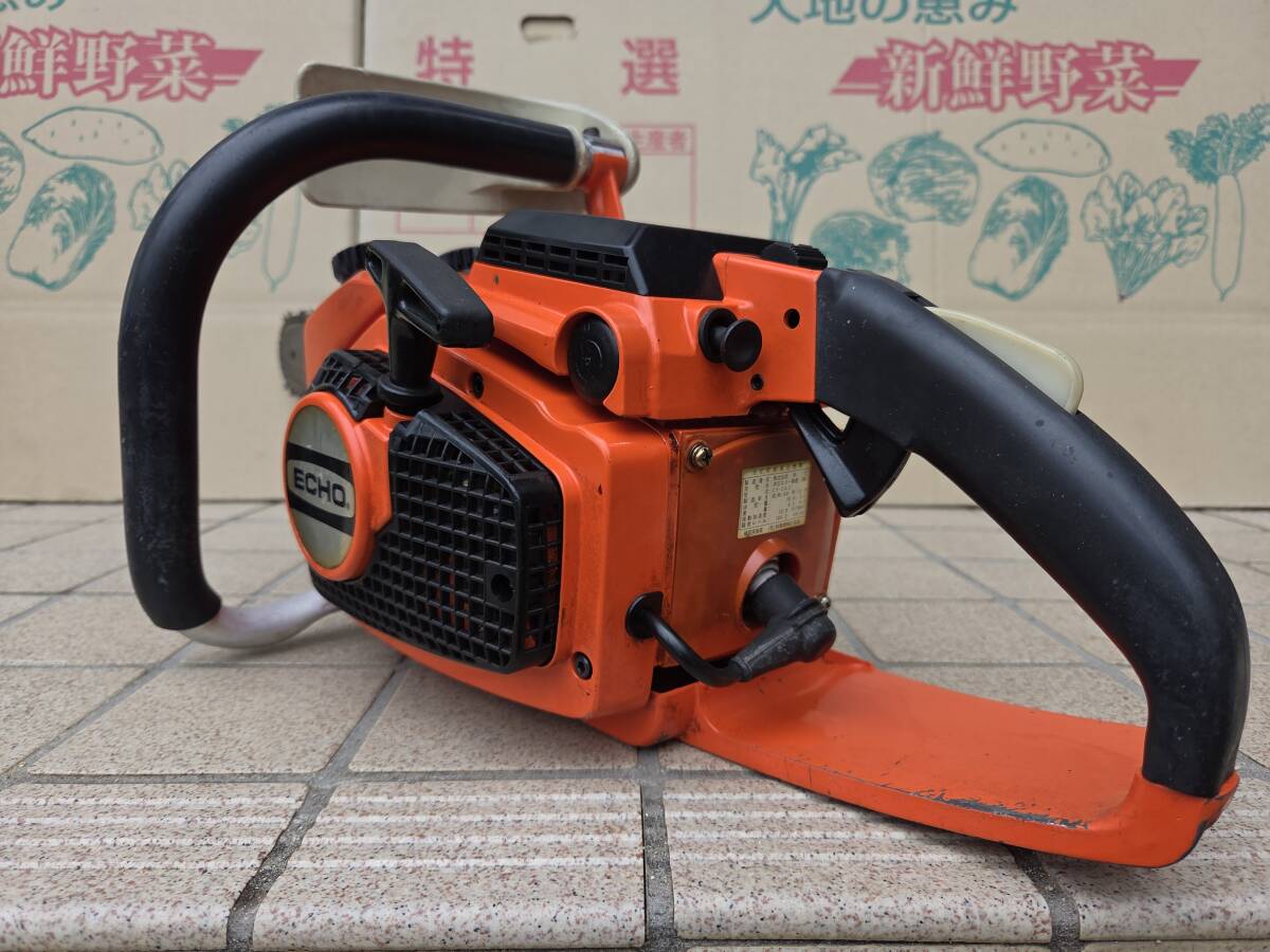 動作確認 分解清掃済 ECHO 共立 エコー エンジン チェーンソー CS362 14インチ(35cm) 35.8cc_5