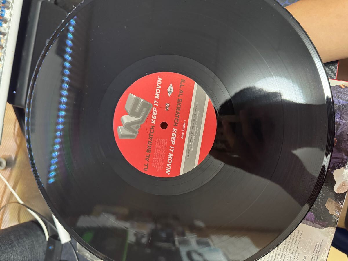Ill Al Skratch/Keep It Movin' RAP LP_4
