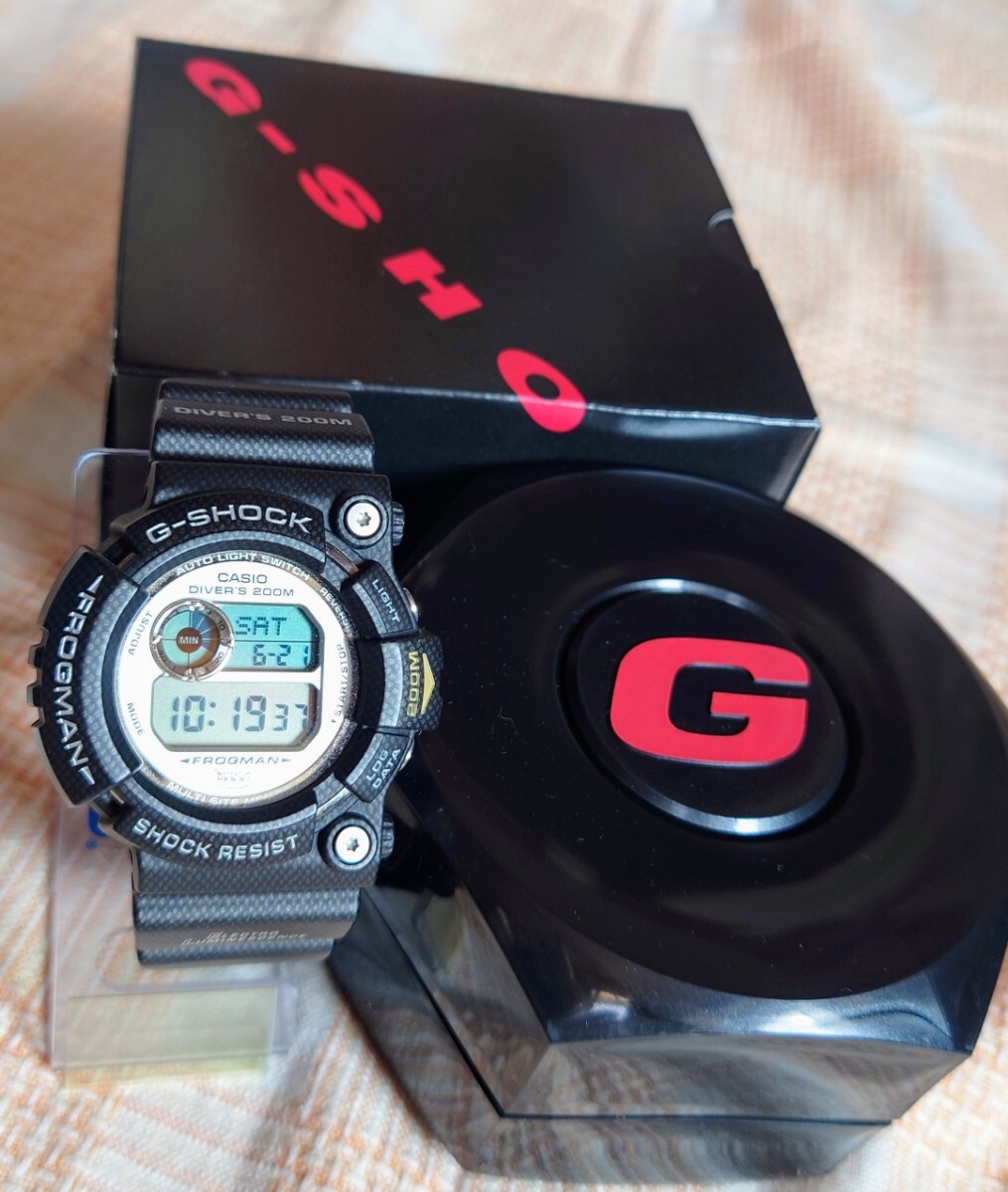 CASIO G-SHOCK GW-201NT-1JF 希少 FROGMAN フロッグマン カーボン 