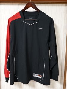 ■0628■ナイキ NIKE バスケTシャツ 長袖 トレーニングウェア L●