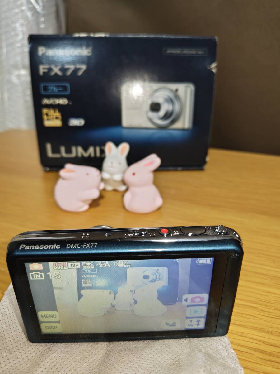 Panasonic　LUMIX　DMC-FX77　ブルー_2