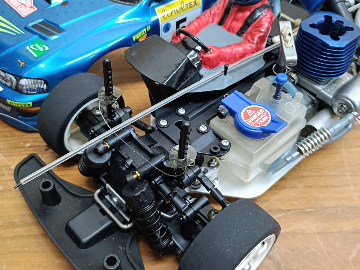 TAMIYAスバル インプレッサ WRC '99 エンジン　ラジコン 長期保管 TAMIYA タミヤ スバル インプレッサ WRC '99 TG10-Mk.1シャーシ