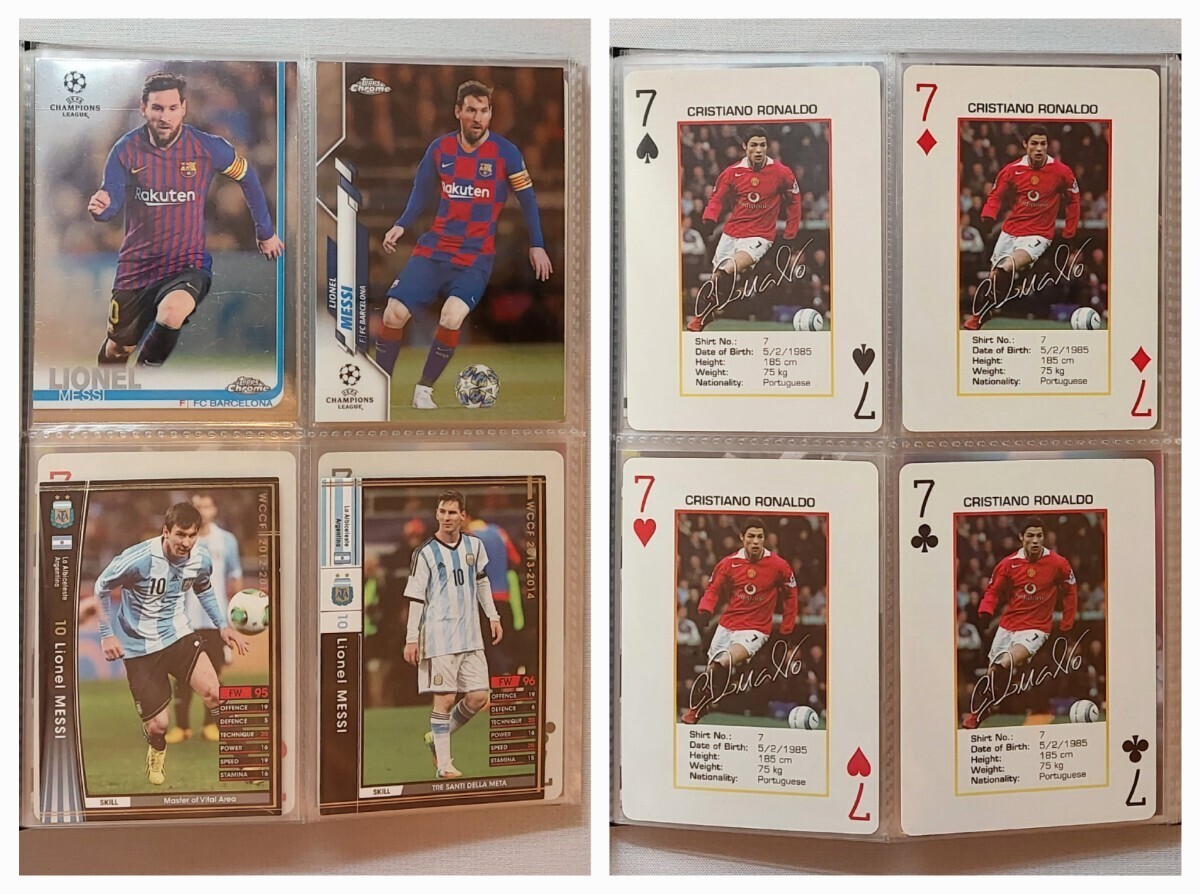 ダブリ無し 72枚セット メッシ　C.ロナウド　ハーランド　エムバペ　ベリンガム　R.バッジョ ベッカム ジダン デルピエロ P.マルディーニ_2