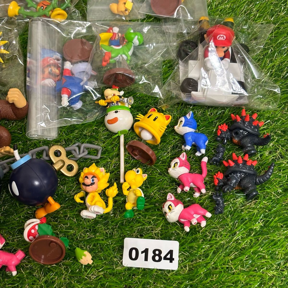 184 スーパー マリオ ブラザーズ まとめ売り グッズ フィギュア セット