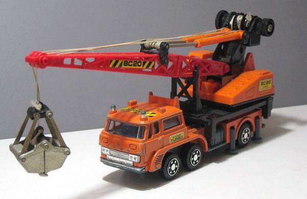 ヨネザワ・ダイヤペット 1/60 三菱 ふそう クレーン車 BC20(ダイヤ
