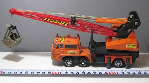 ヨネザワ・ダイヤペット 1/60 三菱 ふそう クレーン車 BC20(ダイヤ