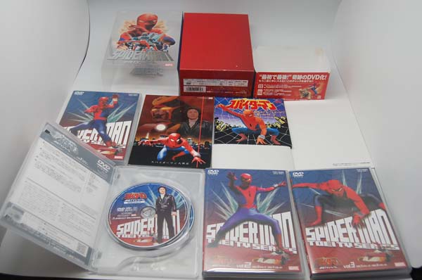 初回生産限定dvd Box 東映tvシリーズ スパイダーマン 特撮 Dvd 売買されたオークション情報 Yahooの商品情報をアーカイブ公開 オークファン Aucfan Com