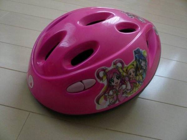 子供 調節 ヘルメット プリキュア5! 2～5才くらい 46～52cm☆_1
