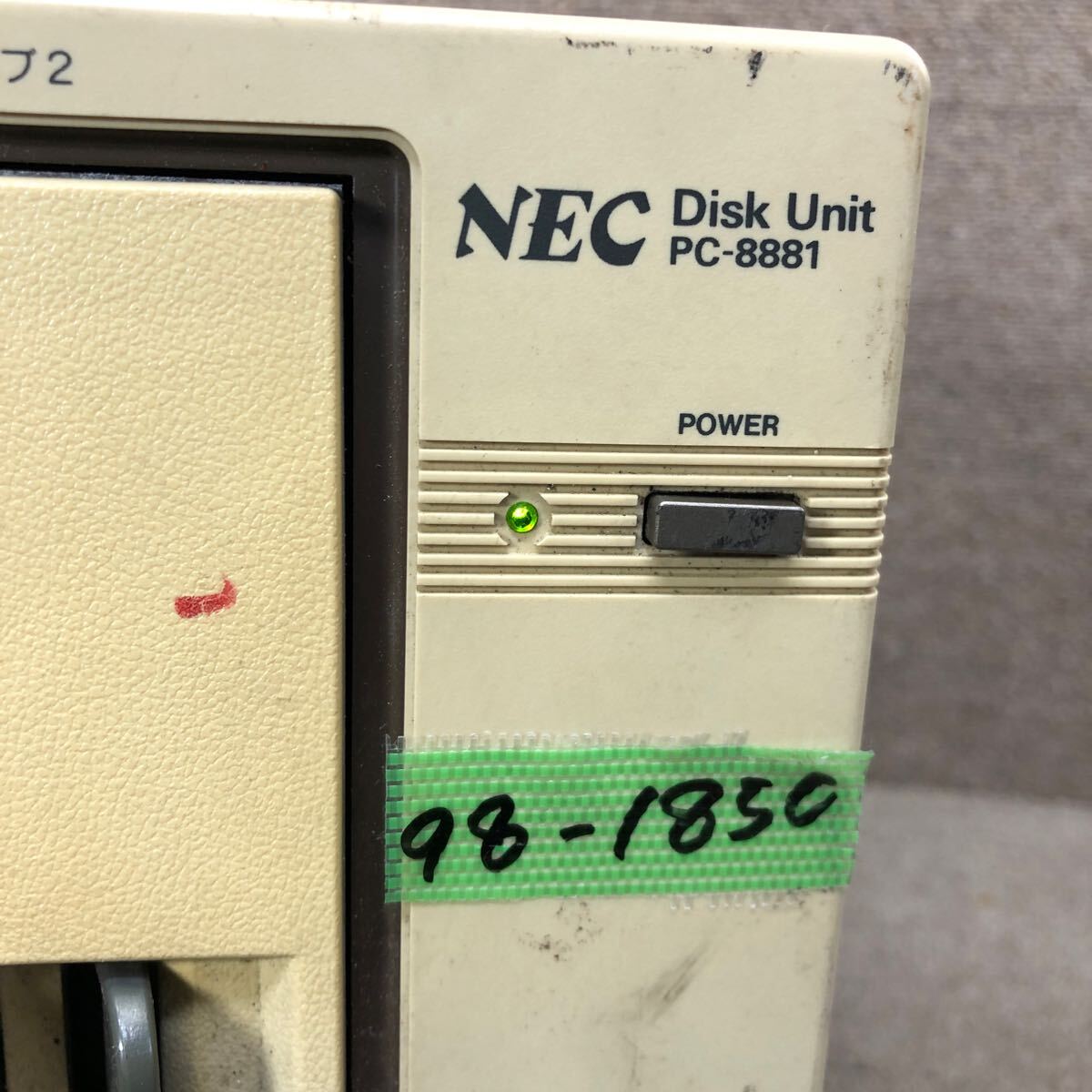 98-1850 激安 レトロPC パーツ NEC PC-98など用 外付けFDD 8インチ