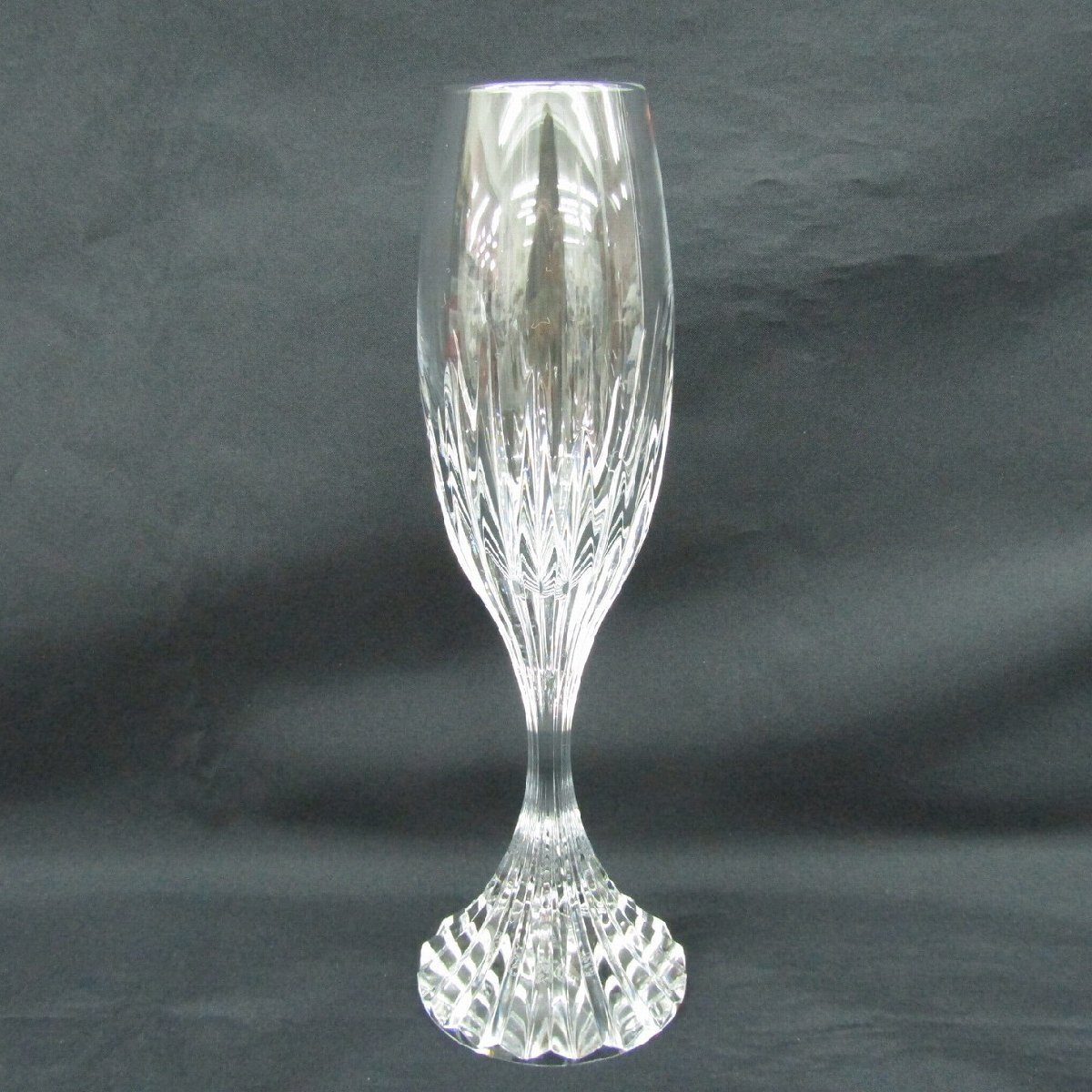 未使用品】Baccarat バカラ マッセナ シャンパンフルート グラス 1客