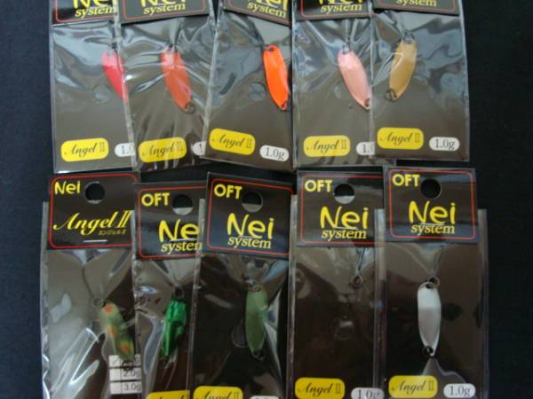 OFTオフト管釣りスプーン1.0g新品10個セット！1ｇ_1